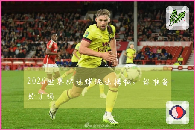 2026世界杯让球玩法揭秘，你准备好了吗